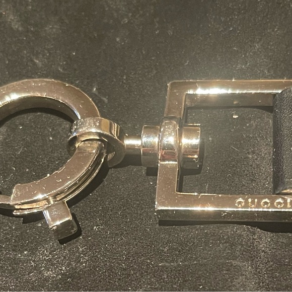 🔥Authentic Gucci Black on black shoulder bag suede and leather 001 4052 - Picture 3 of 16